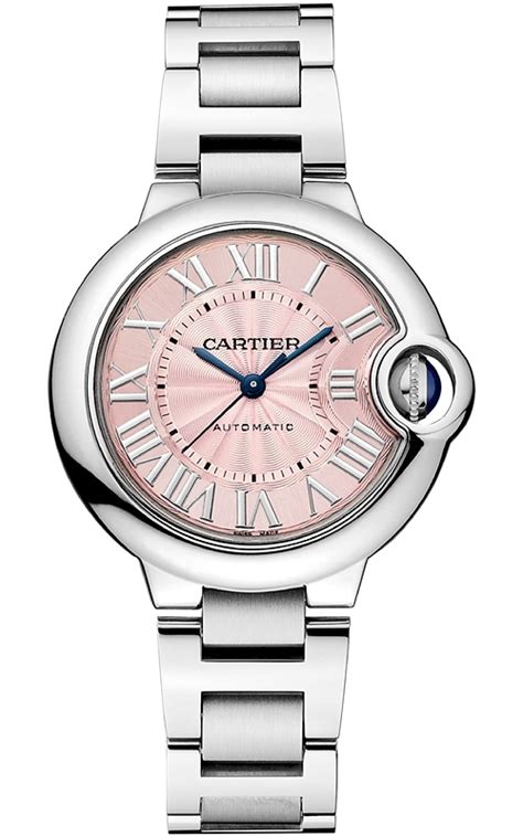 cartier ballon bleu pink|cartier ballon bleu 33mm quartz.